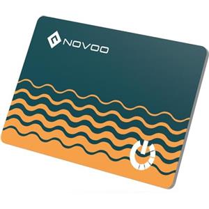NOVOO Air Tag Card Wallet Tracker Thin 1,6 mm, Smart Card Slim, Batteria 6 Anni, IP68 Impermeabile, Compatibile Apple Dov'è (iOS), Bluetooth GPS, Localizzatore per Portafogli, Valigie, Passaporti
