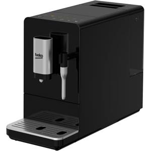 Beko - CEG3192B - Macchina Caffè Espresso Automatica con Cappuccinatore Integrato, Macina Caffè Integrato, Serbatoio 1.5 Litri, Pressione 19 bar - Nera, 18,6 x 41 x h32 cm