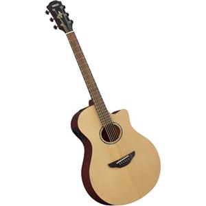 YAMAHA APX600M Chitarra Elettroacustica - Finitura Opaca, Corpo Sottile, Scala 25", Top in Massello, Pickup System65 con EQ e Accordatore - Natural Satin