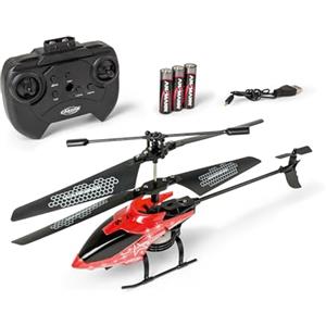 Carson 500507199 Starter Tyrann 230 IR 2CH 100% RTF rosso - Elicottero, elicottero, per principianti, elicottero RC, giocattolo radiocomandato