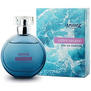 L'AMANDE - Profumo Donna Fresco dalla Fragranza Marina dell'Acqua di Mare, Bamboo e Muschio Bianco, Eau de Parfum Sentori Delicati e Naturali, Oltremare 50 ml