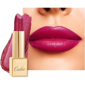 OULAC Rossetto Opaco Finitura Metallica, Matte Rossetti Rosa Magenta Glitterato Idratazione e Lucentezza a Lunga Durata per le Labbra, Texture Fine Colore Intenso, 4,3g (GM15) She's A Lover