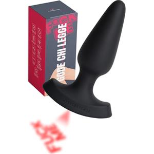 MySecretCase Vibratore Anale con Telecomando e Luce Laser Dilatatore Ano per Donna con 7 Modalità di Vibrazione e 4 Velocità Plug Anale Vibrante Dilatatore Ano per Uomo Waterproof Anal Plug USB