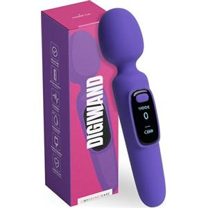 MySecretCase Stimolatore per Clitoride Magic Wand 20cm Vibratoreper Donna Grandi 10 Modalità di Vibrazioni Sexytoysys Coppia Masturbatore per Donna Vibratore Clitoride