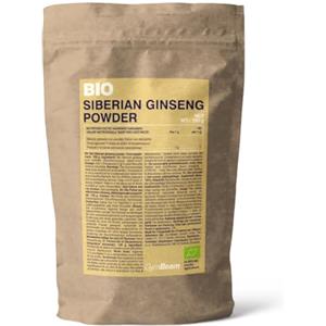 GymBeam Polvere di Ginseng Siberiano Bio - Eleuterococco (Adattogeno Naturale) - Supporta Energia, Concentrazione e Difese Immunitarie - Vegano - Qualità Biologica