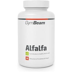 GymBeam Medicago Sativa Alfalfa in Capsule - Estratto Di Alfalfa in Capsule 1000 mg - Superfood Per Vitalità Generale, Capelli e Unghie - Integratore Alimentare Vegano, 100% Vegetale, 90 cps