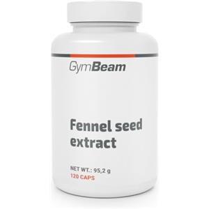 GymBeam Semi di Finocchio - 1950 mg Foeniculum Vulgare, Supporto Digestione e Gonfiore, Ciclo Mestruale, Vegano, 120 cps