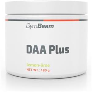 GymBeam DAA Plus - Integratore Alimentare con Fieno Greco, Acido D-Aspartico, Maca, Vitamina B5, Zinco, Senza Glutine e Lattosio, Gusto Limone-Lime, Per Atleti Vegani in Polvere Solubile, 180 g