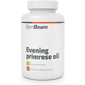 GymBeam Olio di Enotera - contiene 500 mg di Olio di Enotera per capsula - con Vitamina E - Ricco di Acidi Grassi Essenziali - per la Salute di Pelle e Capelli - 90 capsule