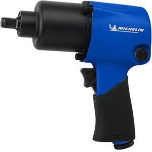 MICHELIN Avvitatore Pneumatico per Compressore, Pistola Pneumatica con 10 Chiavi a Bussola da 1/2", Chiave Pneumatica con 500 Nm di Coppia - Pressione Max 6 Bar