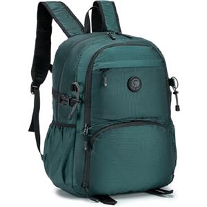 BAGZY Zaino 40x30x20 Bagaglio a Mano Wizzair 40x30x20 per Aereo Zaino da Viaggio Pieghevole Zaini Bagaglio a Mano Impermeabile Zainetto Uomo per cabina Lavoro Casual Università Donna Blu