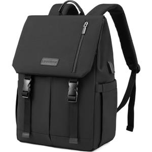 LOVEVOOK Zaino Donna Uomo Borsa Porta PC 15.6 Pollici Zainetto con USB per Scuola Media Superiore Antifurto Zaini Scolastici Impermeabile Laptop Backpack per Università Viaggi Ufficio