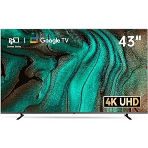 FPD TV 43 Pollici, 4K UHD Smart TV con Dolby Vision e Dolby Atmos | Google TV per cinema, streaming e calcio | HDMI 4K 60Hz, Bluetooth -108cm