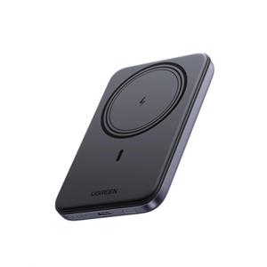 UGREEN Nexode Power Bank Magnetico 5000mAh, Caricatore Portatile PD 15W con Cavo USB C, Batteria Esterna Wireless Compatibile con iPhone 17 Pro Max Air/16/15/14/13/12/Mini Plus Pro Max(Nero)