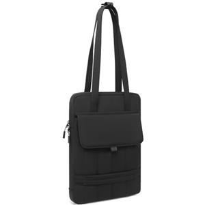 HYZUO 13,3-14 Pollici Custodia Imbottita per Laptop per 13"-14" MacBook Pro/Air, 13" 13,3" Dell/HP/Lenovo/Asus/Acer Notebook Chromebook, Borse a Tracolla Sottili da Donna Borsa Lavoro Quotidiana, Nero