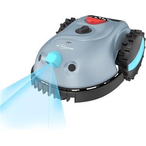 YARDCARE V100 Robot Tagliaerba Senza Filo Perimetrale, Navigazione Visiva, Evita gli Ostacoli(150 tipi), Robot Tosaerba a Batteria da 4,0 Ah con Lama di Ricambio, Adatto a Piccoli Giardini