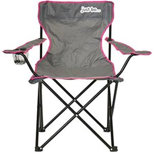 just be... Sedia Pieghevole Campeggio Portatile - Sedie Da Esterno Leggera - Sedia Comoda Adatta Per Giardino Spiaggia Pesca Camping E Concerto - Sedie Richiudibili Con Porta Bottiglie E Braccioli