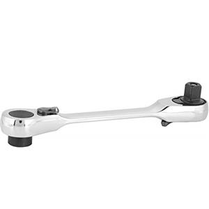 EVGATSAUTO Set Mini Chiave a Cricchetto, 1/4 Pollici, Kit Bussola Esagonale con Cacciavite, Chiave Dinamometrica 107mm