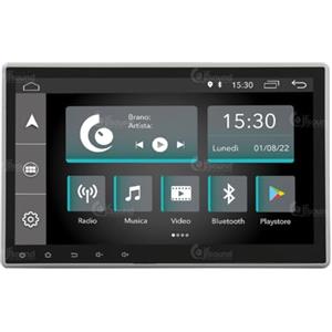Jf Sound car audio system JF Sound - Autoradio Custom Fit X7C - Per Ford Transit Custom (dal 2018) - Android Octa-Core - 2GB RAM - 32GB ROM - GPS - WiFi - CarPlay/Android Auto via Cavo - Touchscreen 10 - DAB+