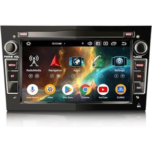 Erisin 8 Core 4GB+64GB Android 14.0 Autoradio per Opel Astra H Combo Antara Corsa D Signum Zafira Vivaro GPS Navigatore Supporto senza fili CarPlay Android Auto WiFi 4G DSP Bluetooth USB DAB+ FM Radio
