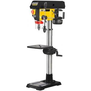 FEMI JOB LINE FM12-951PLUS - Trapano a Colonna 16mm - Motore 550W - 12 Velocità 180-3000rpm - Tavolo Regolabile e Inclinabile 255x255mm - Include Morsa e Mandrino Automatico