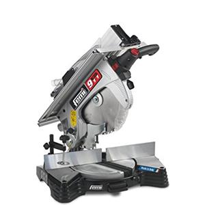 FEMI FM-911EVO - Troncatrice 1600W - 305mm - Legno e Alluminio - Piano Superiore Regolabile - Motore Silenzioso a Induzione-Doppio Taglio a 45°+45°-Regolazione Micrometrica-Impugnatura T.P.S Patentata