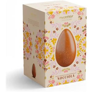 Confetti Maxtris Uovo di Pasqua alla Nocciola, con Cioccolato al Latte e Granella di Nocciole - Maxtris - Uova di Pasqua