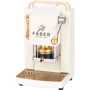 FABER MACCHINA DA CAFFE' A CIALDE PRO MINI DELUXE PURE WHITE