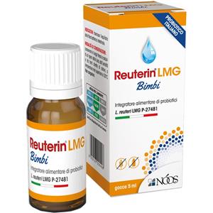 NOOS Reuterin Gocce 5 ml - Integratore Probiotico per l'Equilibrio della Flora Intestinale