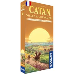 Asmodee - Catan Città e Cavalieri - Estensione: 5-6 Giocatori - Giochi da tavolo - Gioco da tavolo strategico per adulti e bambini dai 10 anni - Versione italiana