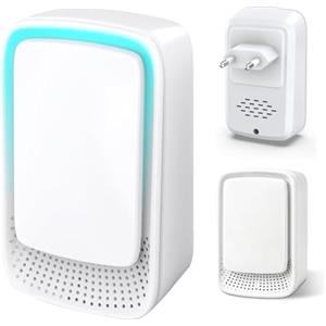 Yowrepu Mini Purificatore d'Aria a Ioni Negativi 2 Pezzi - Silenzioso, Senza Filtri - Elimina Odori di Animali Domestici, Fumo e Polvere - Perfetto per Camera, Bagno, Cucina, Ufficio