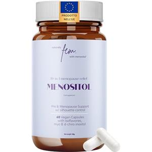 QSTA Menopausa Integratore 19-in-1 Menositol | Myo Inositolo e D Chiro Inositolo | Isoflavoni | Controllo Vampate di Calore, Equilibrio Ormonale & Sonno | Naturale per Menopausa