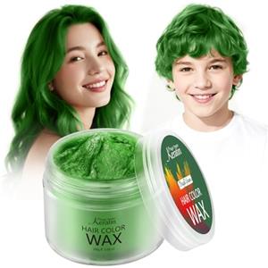 Magic Master Keratina Verde Gel Colorato per Capelli Uomo e Donna Lavabile, Colore Temporaneo Capelli per Bambini, Colore Capelli Temporaneo, Crema Colorata Capelli per Feste o Cosplay