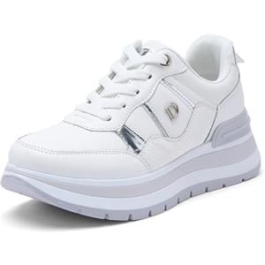 JOMIX Sneakers da Donna Casual Comfort Scarpe da Ginnastica per Camminare e Correre Fitness WSC250048-7 (Beige,36)