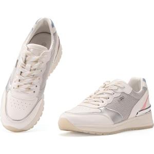 MISSCAI Sneakers Casual da Donna Scarpe Sportive All'aperto Comode e Traspiranti Antiscivolo e Leggere Adatte al Fitness All'escursionismo e al Jogging WSC250535-2 (Bianco,38)