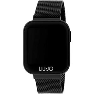 Liu Jo LiuJo Smartwatch Touchscreen, con Meteo, da Donna, NeroSWLJ003