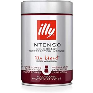 illy Caffè Macinato Intenso Sapore Filtro 6 Scatole da 250 g (1,5 kg)