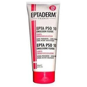 Eptaderm Epta Pso 10 Emulsione Ricca 200 ml - Idratante e Cheratoregolatrice per Pelli Secche
