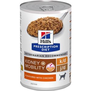 Hill's Prescription Diet k/d Mobility - Alimento Umido per Cani con Pollo, 370 g
