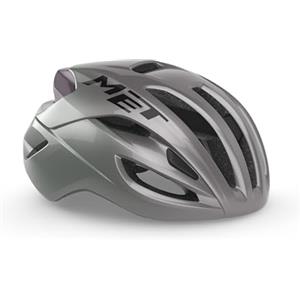 MET Unisex - Adulto Rivale MIPS, casco da ciclista, grigio opale, M / 56-58 cm