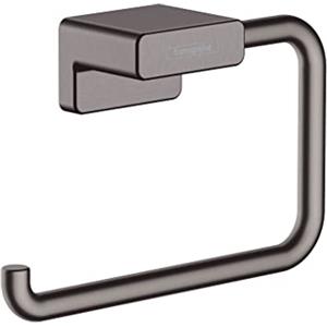 Hansgrohe AddStoris Porta Asciugamano ad Anello in Cromo Nero Satinato - Elegante e Moderno