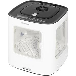 Daewoo - Asciugatore per Cani e Gatti Automatico 64L, Dryer Box Silenzioso con 4 Funzioni di Asciugatura, Sterilizzazione a Ozono della Cabina, 1700W, Sensore di Sicurezza, Cani e Gatti Accessori