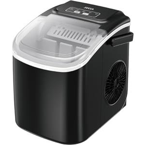 Jocca - Macchina per il ghiaccio domestica con capacità di 12 kg in 24 ore | Sistema autopulente | 2 dimensioni di cubi | Macchina per il ghiaccio portatile a casa