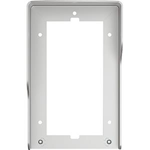 BTICINO 350521 Tetto Antipioggia Sfera 2 Moduli, Allmetal, per Citofono/Videocitofono, Protezione Esterno Pioggia/Umidità, Compatibile Moduli Sfera, 242x151x51 mm, Installazione Incasso/Superficie