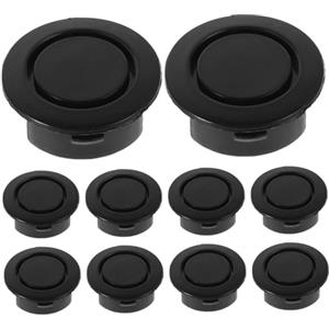 DOITOOL 10pezzi Copertura per Paraurti Auto Tappi per Carrozzeria di Ricambio per Sensori Paraurti Accessori per Auto