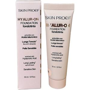 PuroBio Fondotinta Cremoso Hyalur-ON 06 Cinnamon - 30ml, Copertura Media Modulabile e Finish Soft Matte