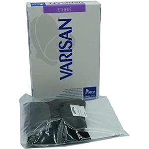 Cizeta Medicali Varisan® Etheré Collant 15-20mmHg Punta Chiusa Nero Taglia 5 - Elegante e Comodo
