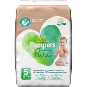 Pampers Protezione Pura Pannolini Taglia 5 11-25kg 19 Pezzi
