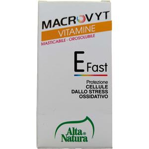 Alta Natura Macrovyt Vitamina E - Integratore Alimentare con Vitamina E Naturale, 40 Compresse