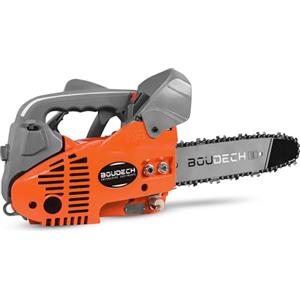 BOUDECH® RAGAJI 25 - MOTOSEGA DA POTATURA 25CC 1.2HP A BENZINA CON BARRA 10'' E CATENA PREMIUM A 40 MAGLIE SUPERAFFILATA - CERTIFICATA CE
